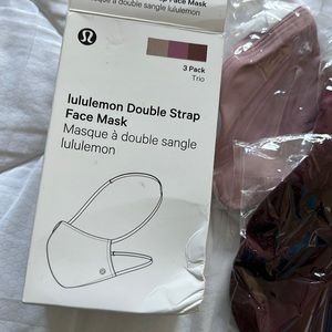 Lululemon double strap face masks - 5 masks